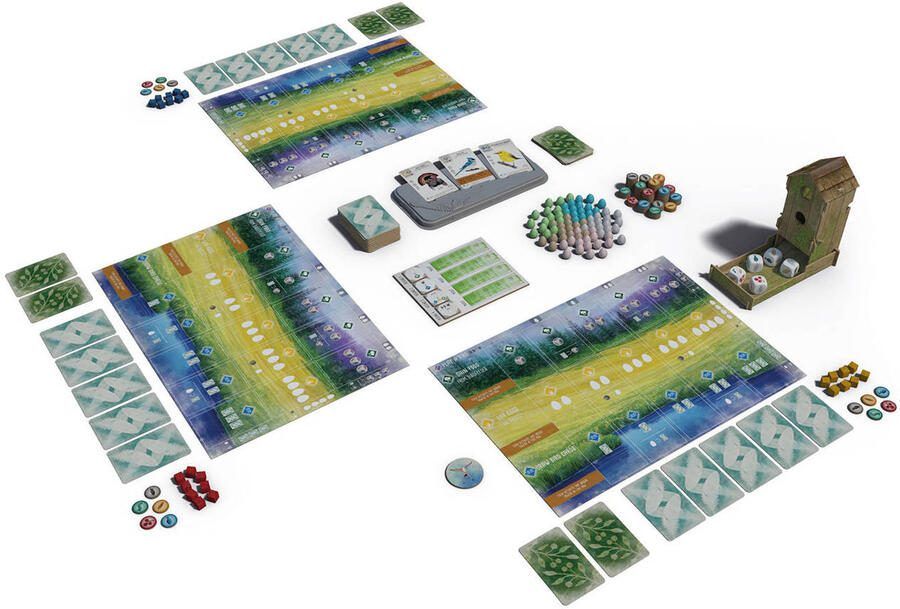 999 Games Wingspan Bordspel Prachtig vormgegeven Ook voor 1 speler Gezelschapsspel Kerstcadeau - Foto 5