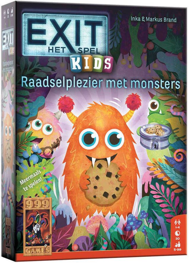 999 Games EXIT Kids Raadselplezier met Monsters