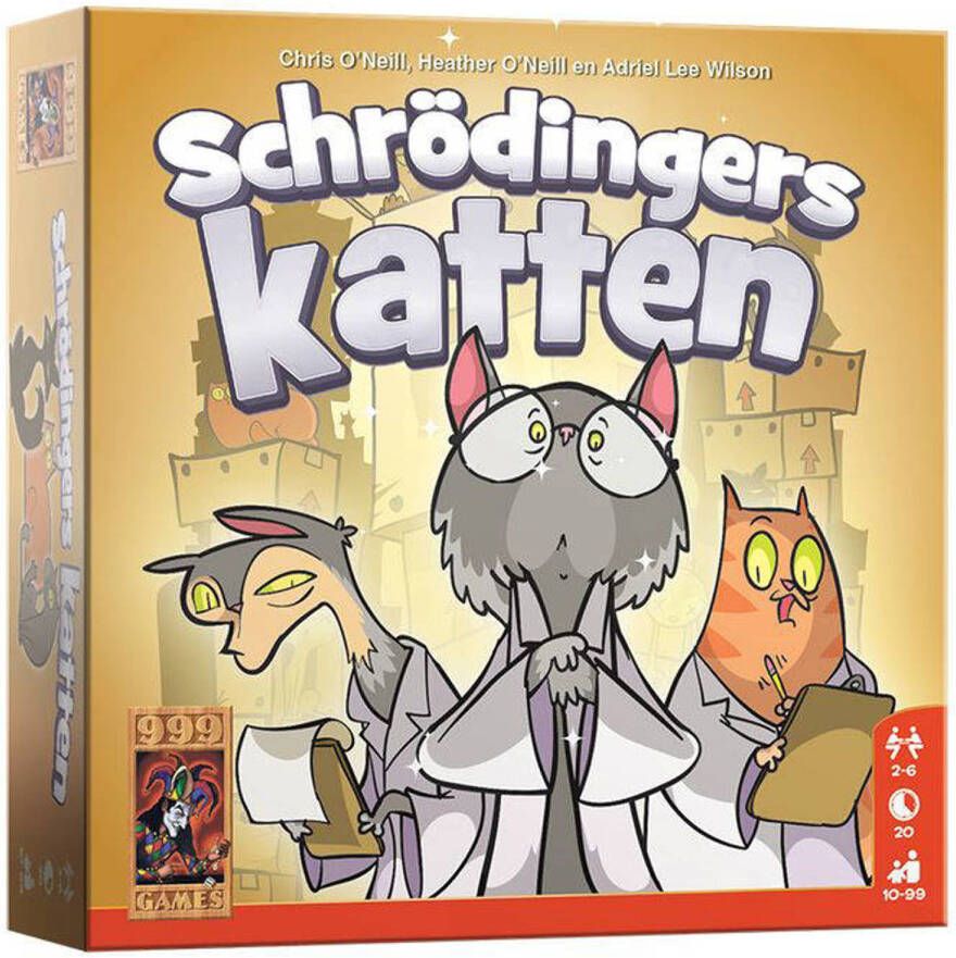 999 Games Schrödinger's Katten Dobbelspel