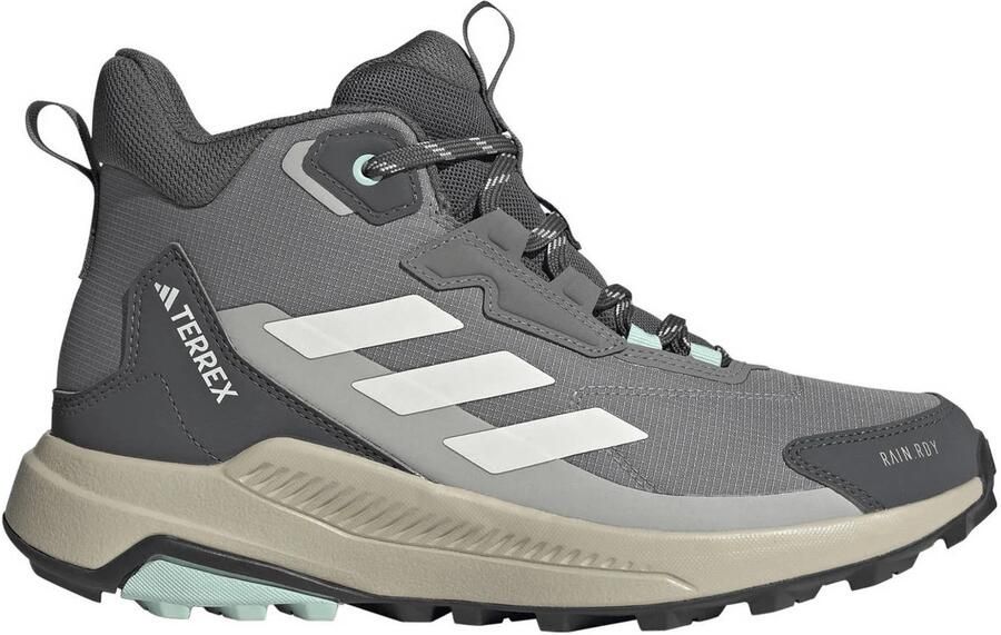 Adidas Terrex Anylander Mid Rain.RDY wandelschoenen grijs lichtgrijs