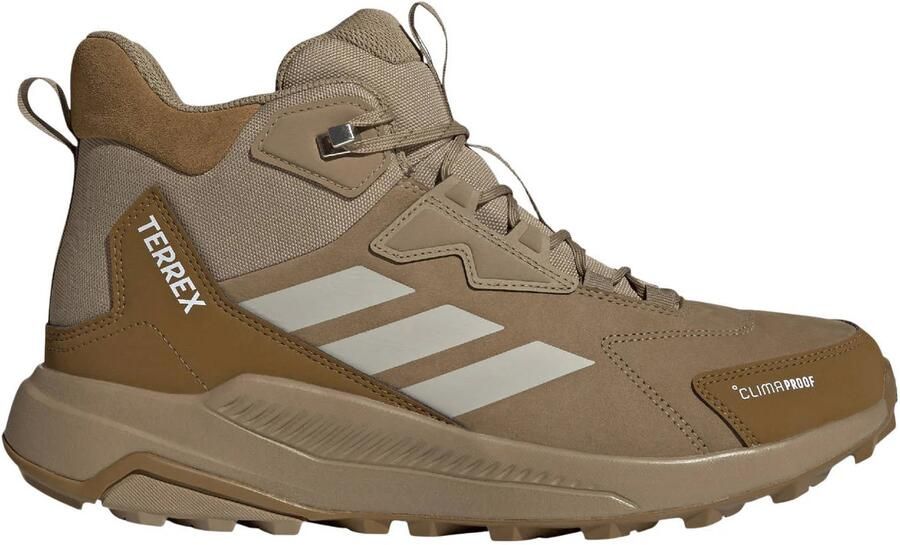 Adidas Terrex Anylander RAIN.RDY mid wandelschoenen camel lichtgrijs