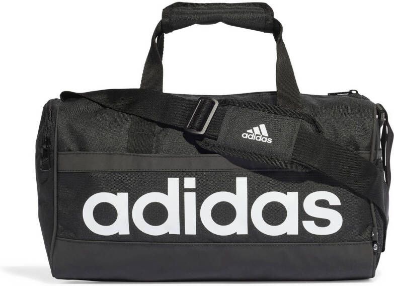Adidas Performance sporttas Linear Duffle XS 14L zwart wit