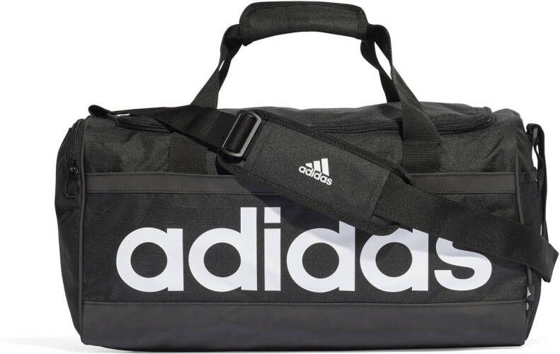 Adidas Sportswear sporttas Lineair Duffel M 39L zwart wit