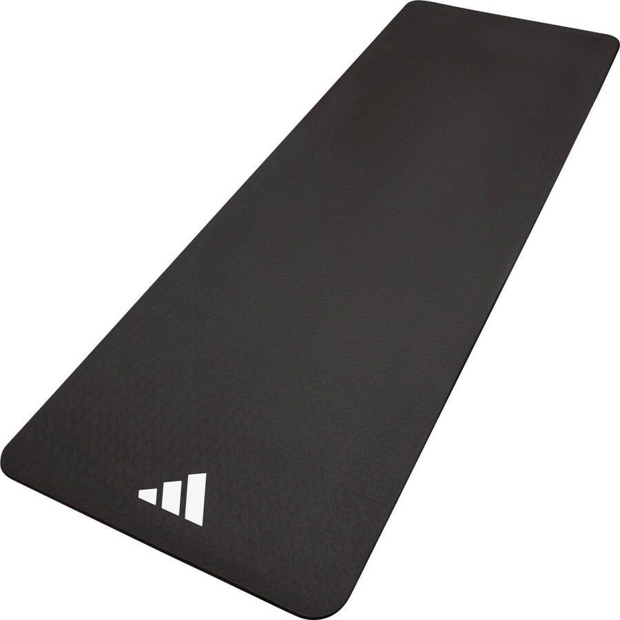 Adidas yogamat 8mm zwart