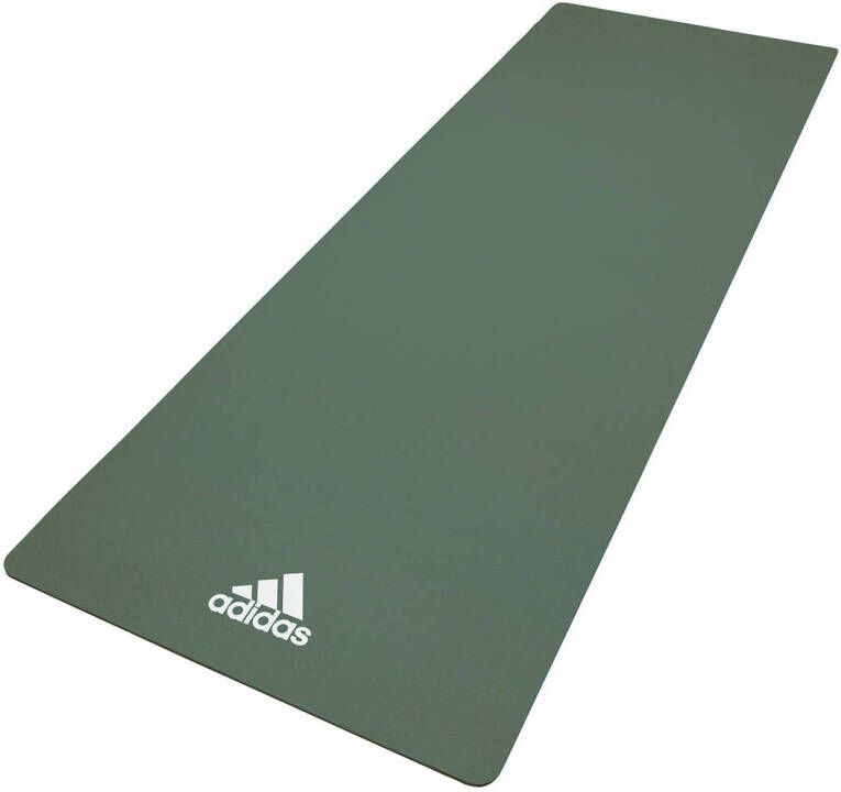 Adidas yogamat 8mm groen