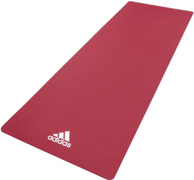 Adidas yogamat 8mm rood