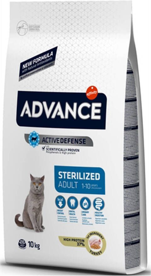 Advance Cat Sterilized Turkey 10 kg