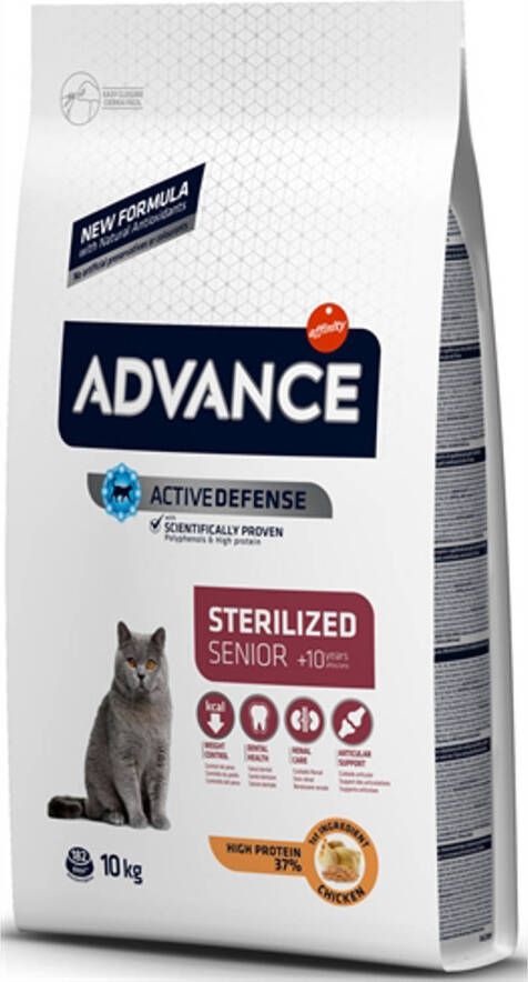 Advance Cat Sterilized Sensitive Senior 10+ 10 kg