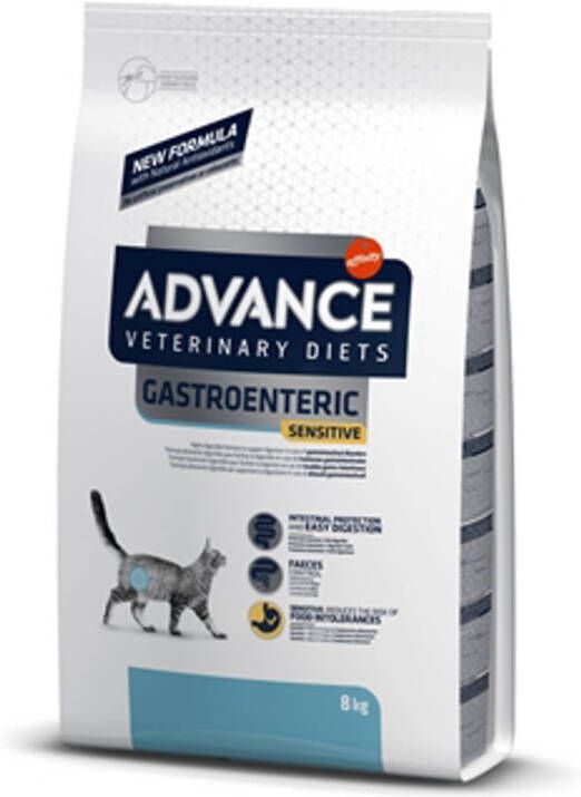 Advance Veterinary Diet Veterinary Cat Gastroenteric Spijsvertering Sensitive 8 kg