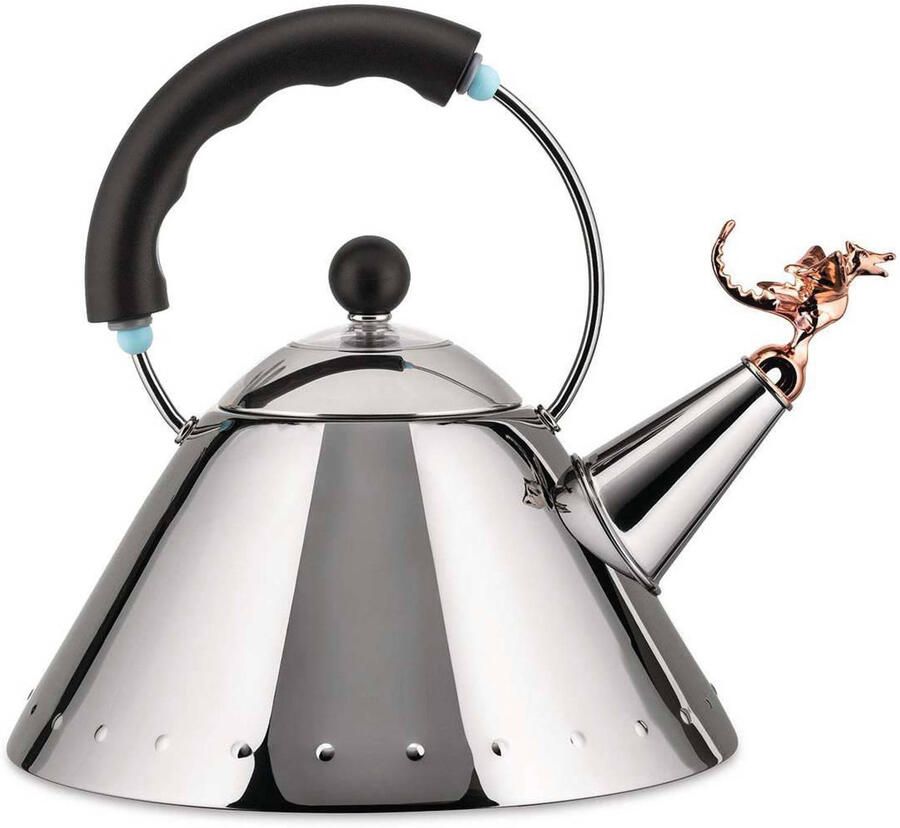 Alessi Fluitketel Tea Rex 2 liter Michael Graves 9093REX B
