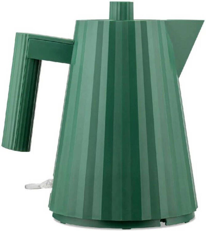 Alessi Waterkoker Plissé droogkookbeveiliging groen Michele de Lucchi 1 liter MDL06 1 GR - Foto 2