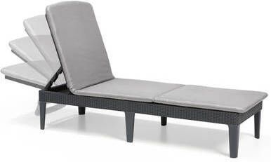 Allibert Jaipur Ligbed – 187 5 x 58 x 29 cm – Grafiet - Foto 2