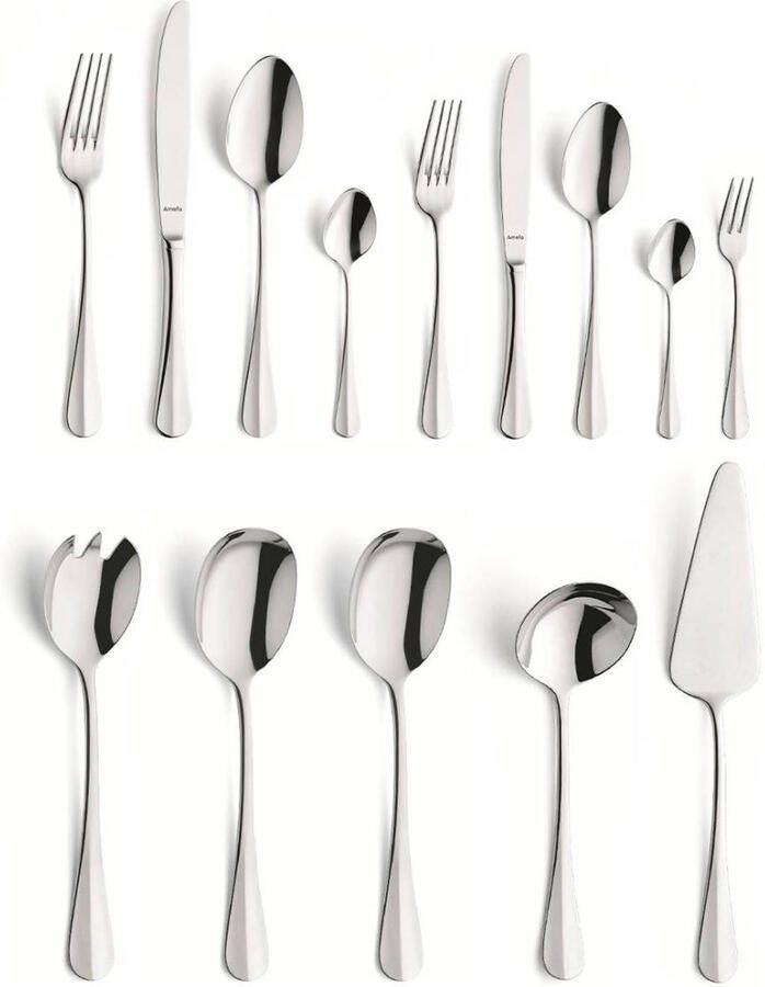 Amefa bestekset Baguette (60-delig) (6 pers.) - Foto 2