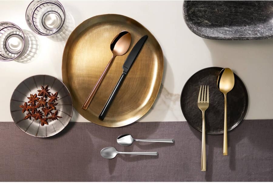Amefa Metropole Gold 24-delige bestekset in luxe kist - Foto 4