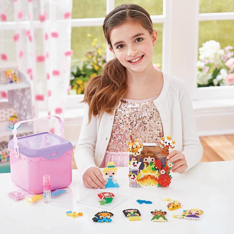 Aquabeads Disney Prinses Box- complete set- 2500 parels- 14 Disney Prinses creaties te maken