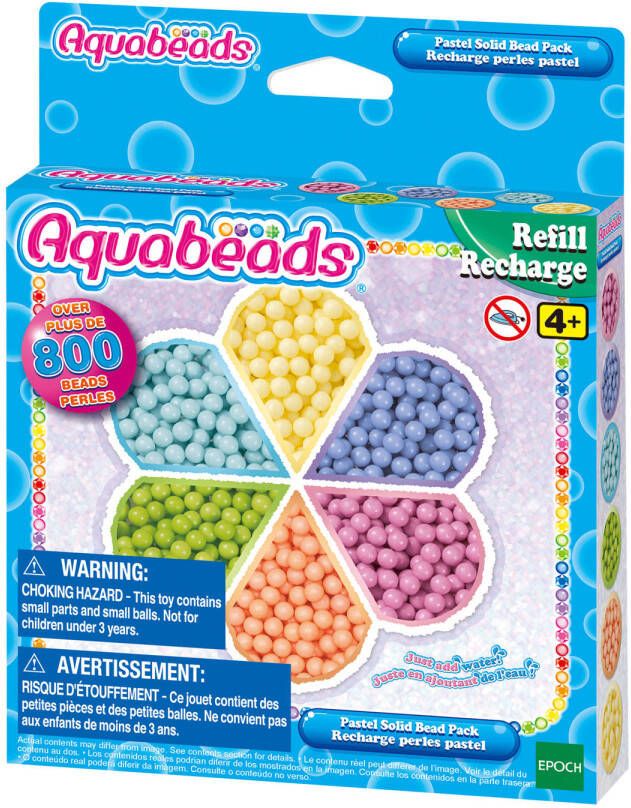 Aquabeads Navulling pastel parels