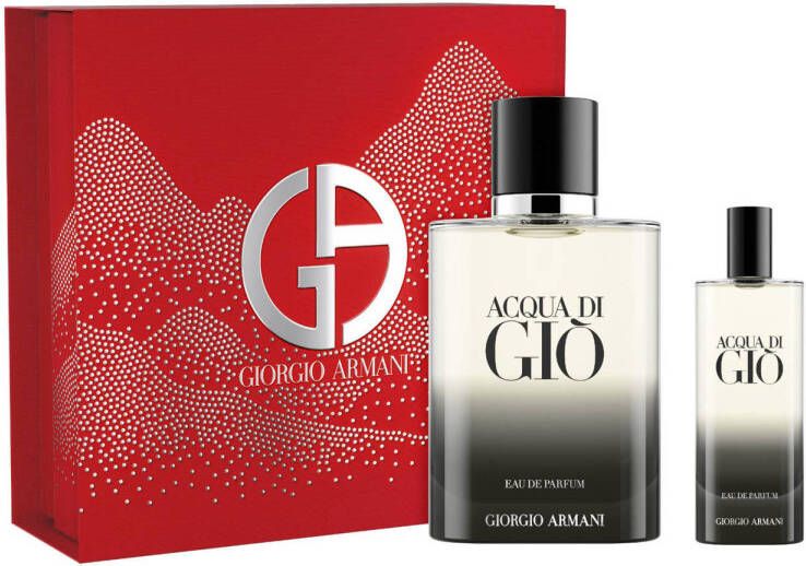 Armani Acqua di Giò Eau de Parfum geschenkset– 100 & 15 ml