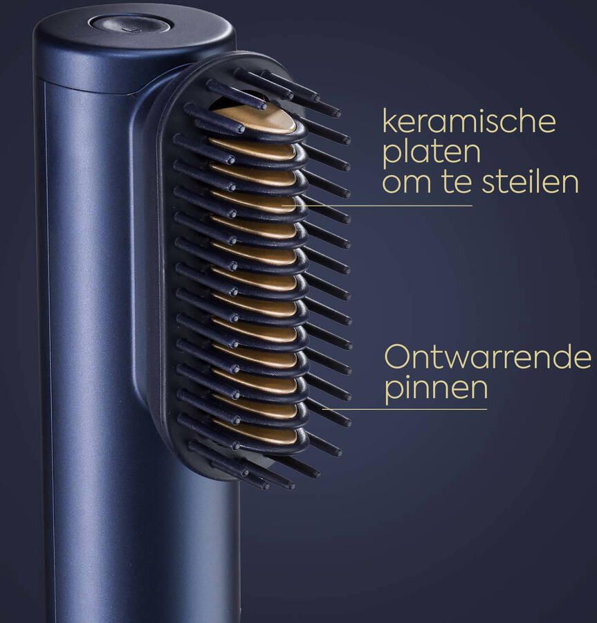 BaByliss 3-in-1 Wet to Dry Air Wand AS6550E Föhn Drogen Stylen Volume High Speed Digitale Haardroger (123km h) - Foto 4