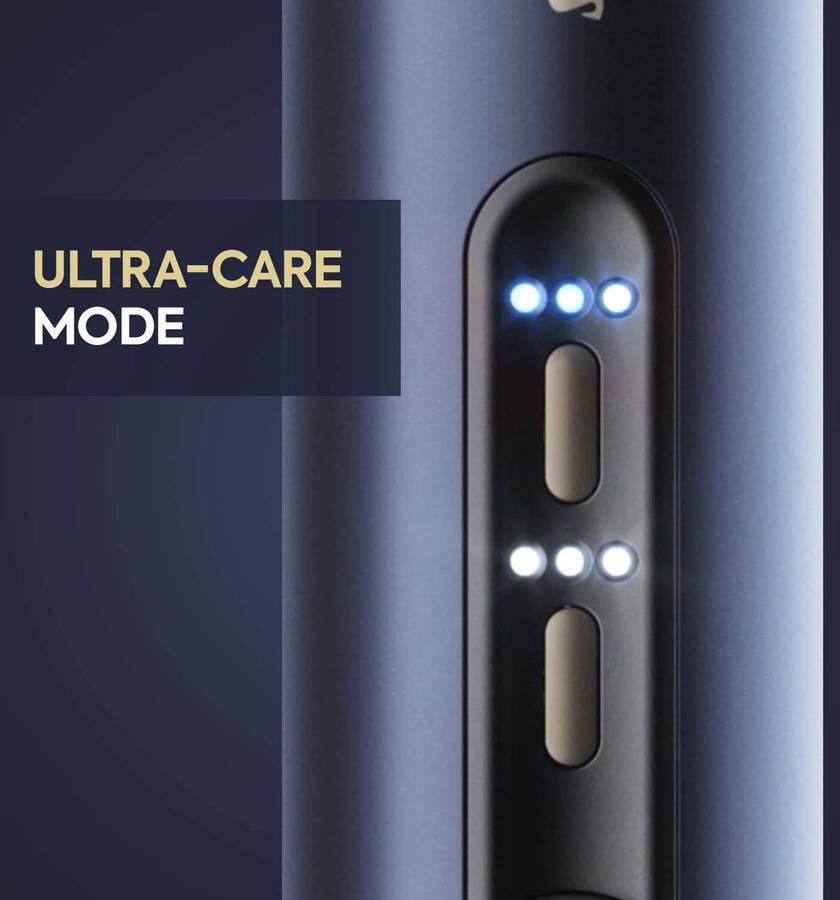 BaByliss 3-in-1 Wet to Dry Air Wand AS6550E Föhn Drogen Stylen Volume High Speed Digitale Haardroger (123km h) - Foto 3