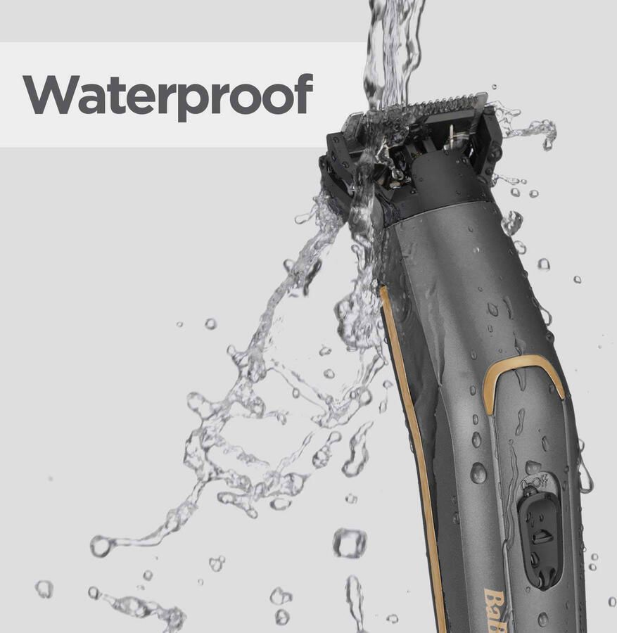 BaByliss Graphite Precision 12 in 1 Multi-Trimmer Trimmerset MT987E Precisie Baardtrimmer Bodygroomer Wenkbrauw Oor Neustrimmer - Foto 4