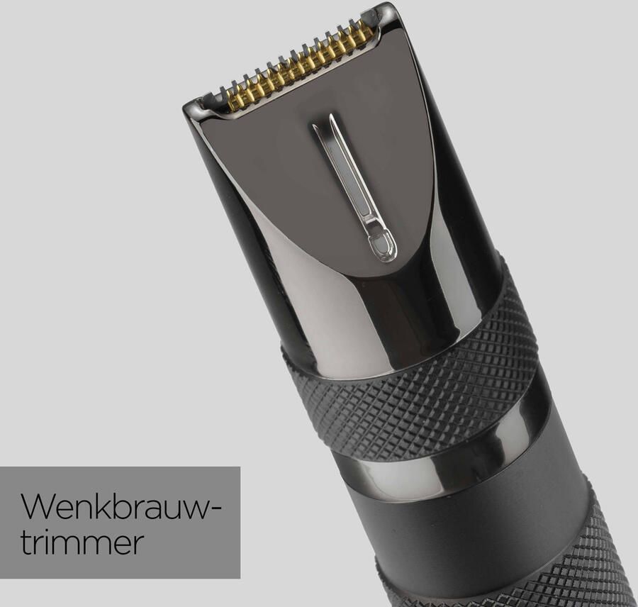 BaByliss MEN Super-X Metal Series precisietrimmer E111E Special Edition Neushaartrimmer wenkbrauwtrimmer incl. 2 opzetkammen - Foto 3