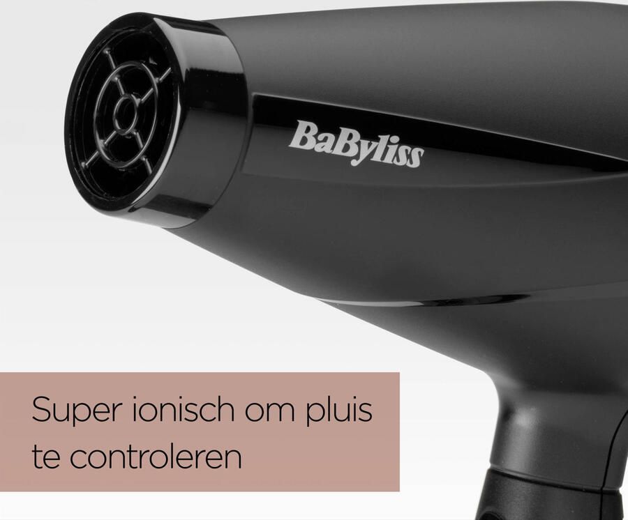 BaByliss Style Pro 2100 Föhn 6710DE Ionische pluiscontrole Diffuser 2 blaasmonden - Foto 3