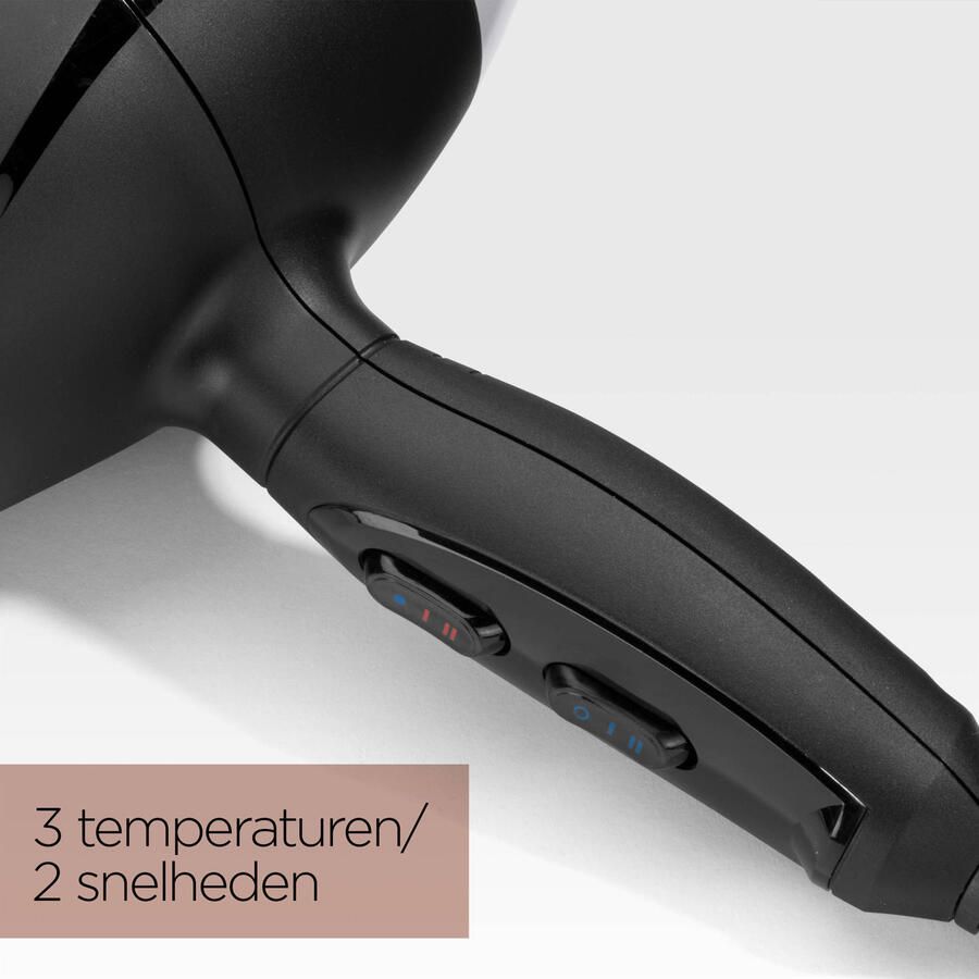 BaByliss Style Pro 2100 Föhn 6710DE Ionische pluiscontrole Diffuser 2 blaasmonden - Foto 2