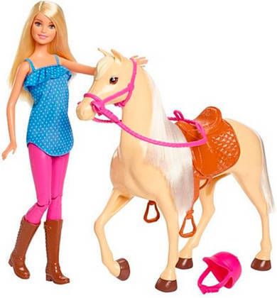 Barbie met paard