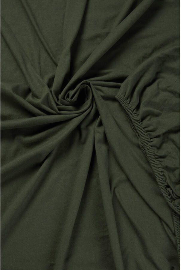 Beddinghouse Hoeslaken Jersey Dark Green-Lits-jumeaux (160 x 200 210 220 cm) - Foto 3