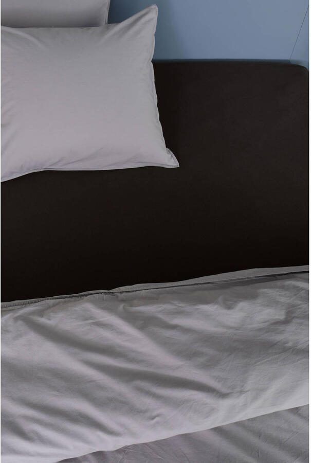Beddinghouse Jersey Hoeslaken Lits-jumeaux 180x200 210 220 Cm Zwart - Foto 2