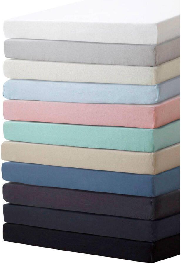 Beddinghouse Jersey Topper Hoeslaken Eenpersoons 70 90x200 220 cm Anthracite - Foto 2
