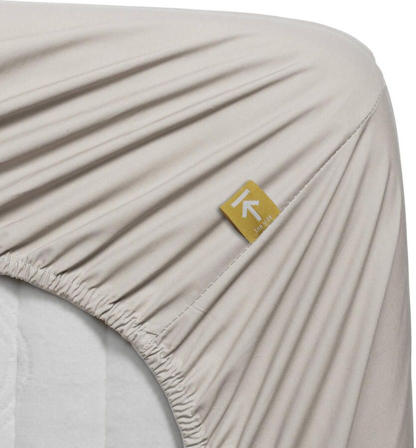 Beddinghouse Percale Hoeslaken-160 x 210 220-percale-natural - Foto 2