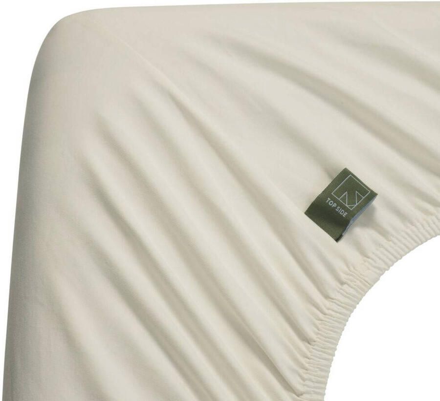 Beddinghouse katoenen hoeslaken (tot 40 cm) offwhite