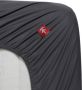 Beddinghouse hoeslaken Percale katoen Eenpersoons 80 90x210 220 cm Anthracite - Thumbnail 3