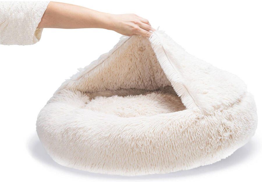 Beeztees Yala Hondenmand Beige 60x60x23cm Middel
