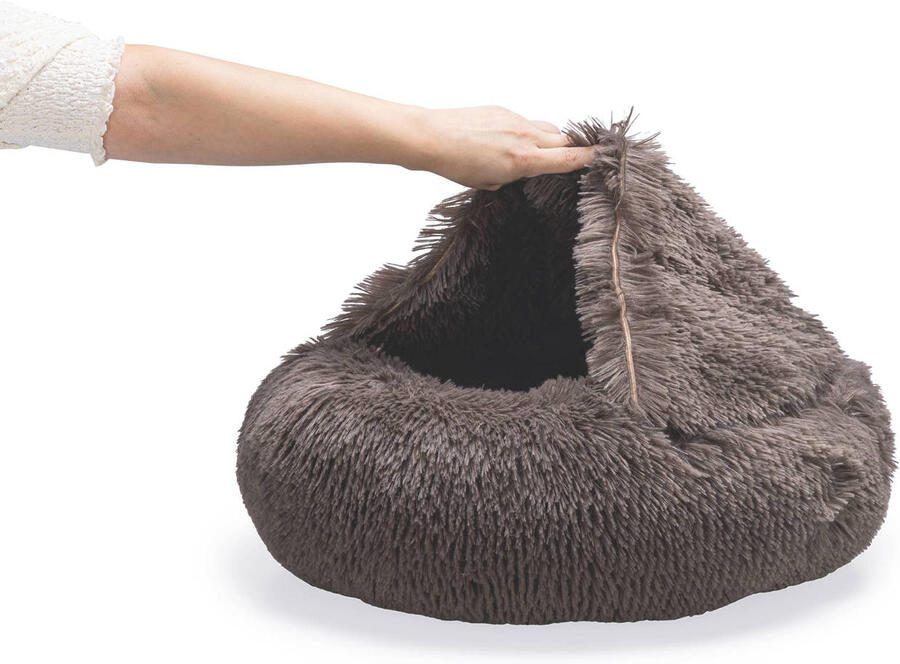 Beeztees wegkruip hondenmand Yala bruin (50 cm)