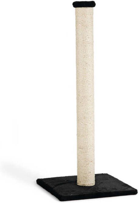 Beeztees Gina Krabpaal Stof Zwart 40x40x90cm