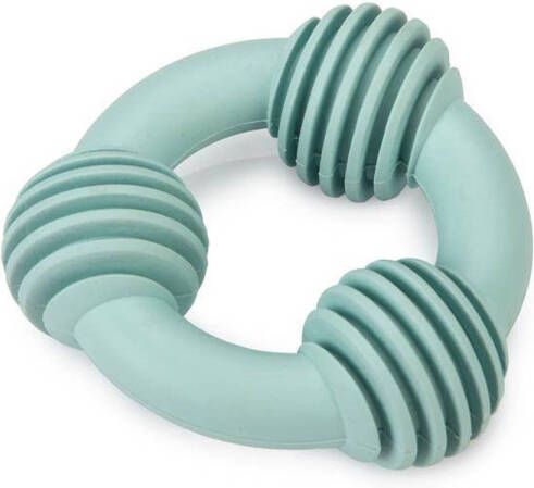 Beeztees puppy rubber dental ring (8 cm) groen