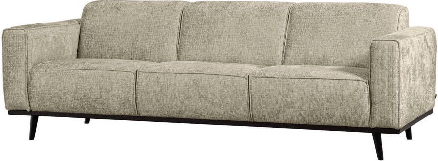 WOOOD 3-zits Bank Statement Structure Velvet Wheatfield BePureHome