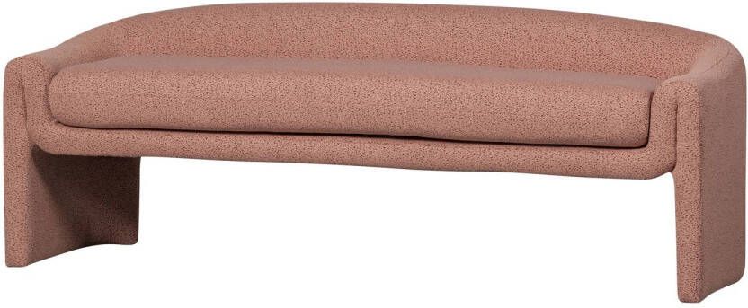 BePureHome Eetkamerbank Zone Geweven 160cm Rose Dust