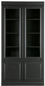 BePureHome | Organize Vitrinekast 44cm Grenen Matzwart | Woonkamer meubels | Vitrinekast - Foto 14