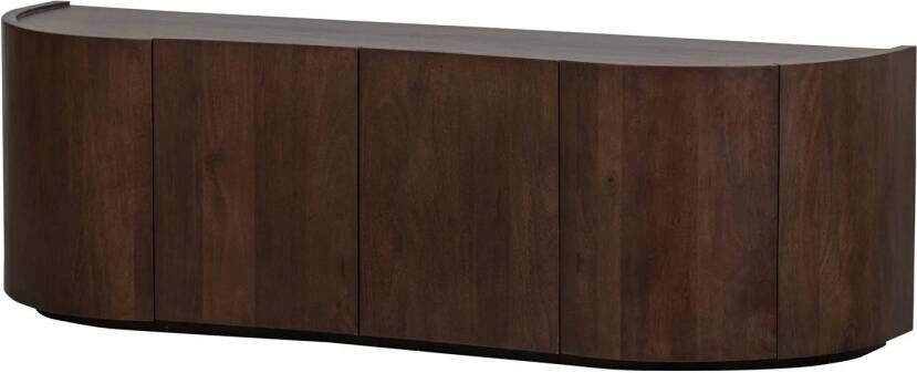 BePureHome Sense Dressoir 4-Deurs Mango Walnoot 50x160x46