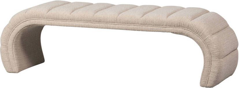 BePureHome Eetkamerbank Traffic Geweven 160cm Naturel