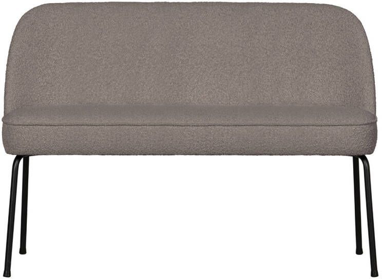 BePureHome Eetkamerbank Vogue Bouclé Nougat