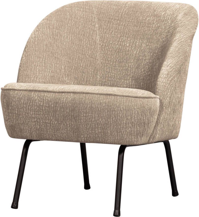 BePureHome Fauteuil Vogue Chenille Zand