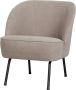 BePureHome Vogue Fauteuil Geweven stof Zand 69x57x70 - Thumbnail 2