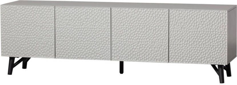 WOOOD Tv-meubel Carve TV-dressoir Fronten met opvallende patronen H 56 cm x B 181 cm - Foto 5
