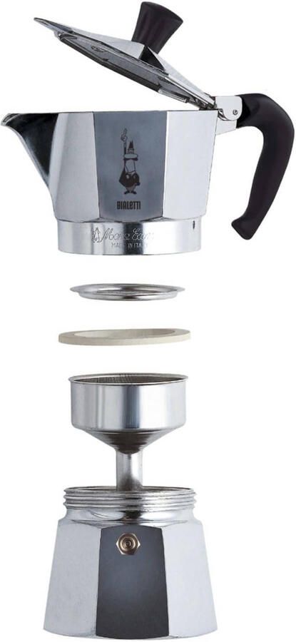Bialetti Moka Express Percolator Moka Express 3 Kops 130 ml - Foto 6
