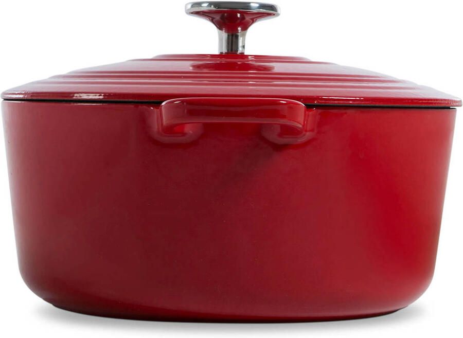 BK Bourgogne braadpan Ø 28 cm rood gietijzer inductie