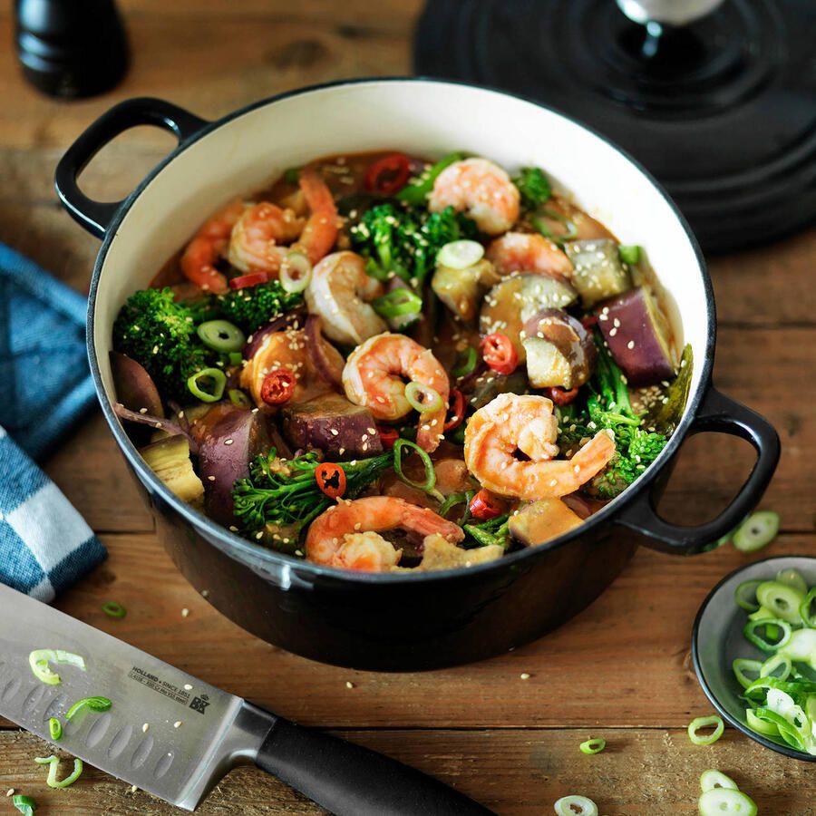 BK Bourgogne braadpan Ø 24 cm zwart gietijzer inductie - Foto 2